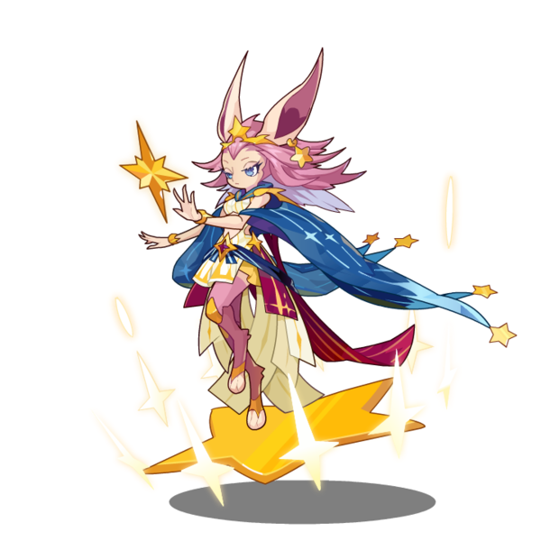 流星粉耳兔